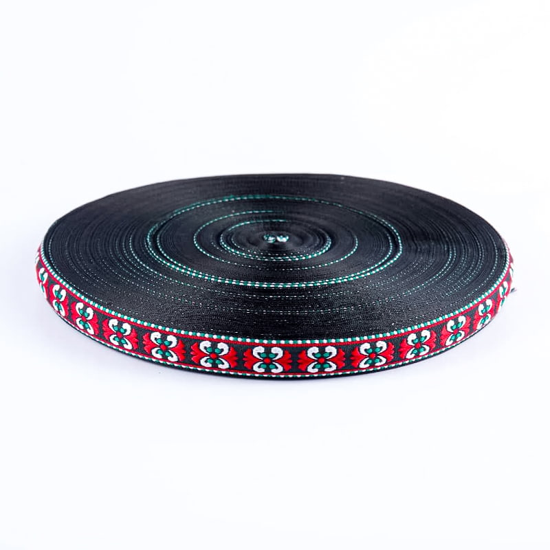 2.5cm Ethnic-Style Jacquard Webbing for Furniture Apparel Accessories